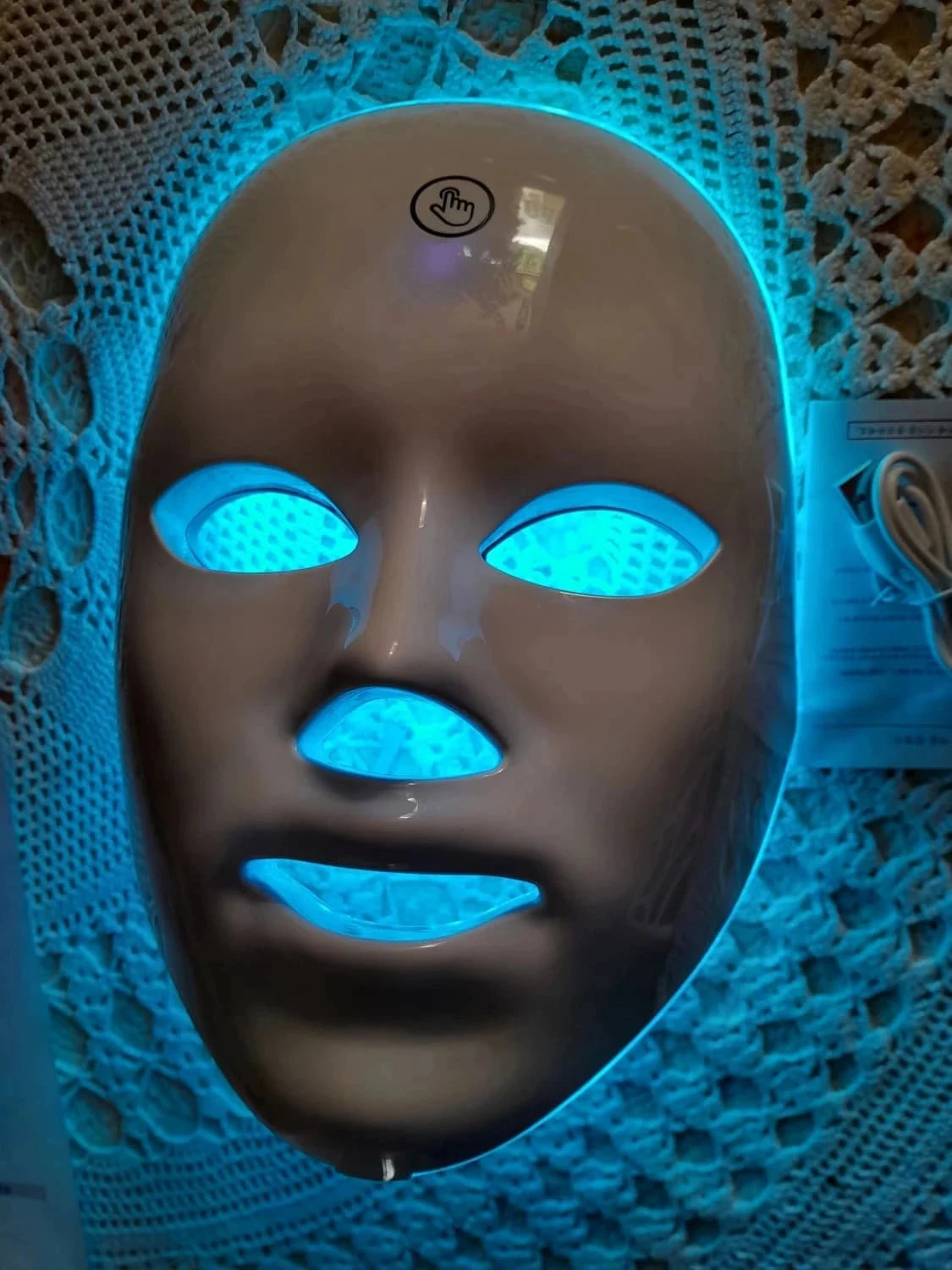 Máscara de belleza LED, 7 colores, Carga USB – photo 7